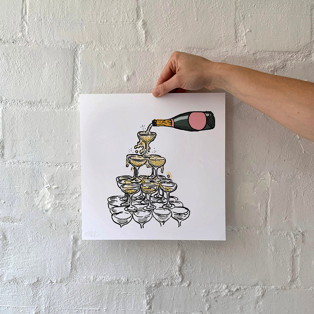 Champagne Tower