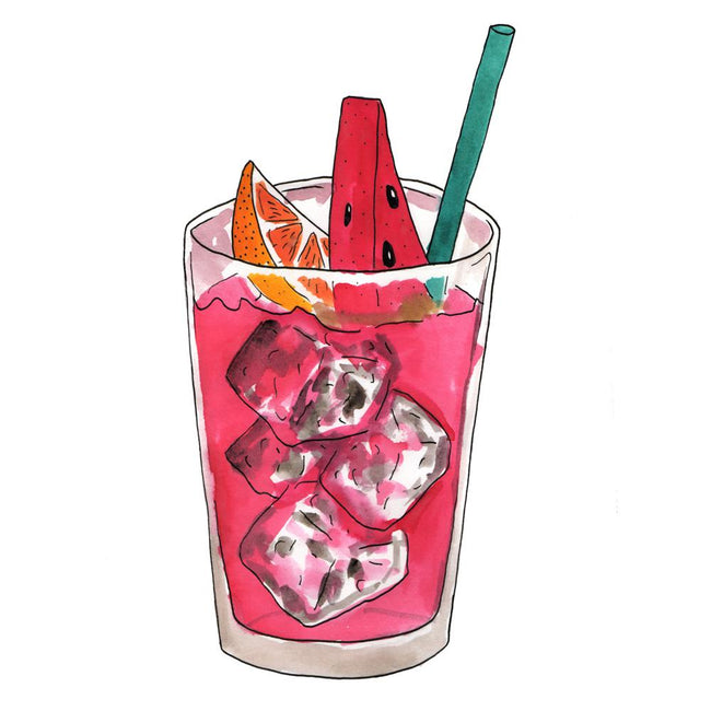 Pink Cocktail