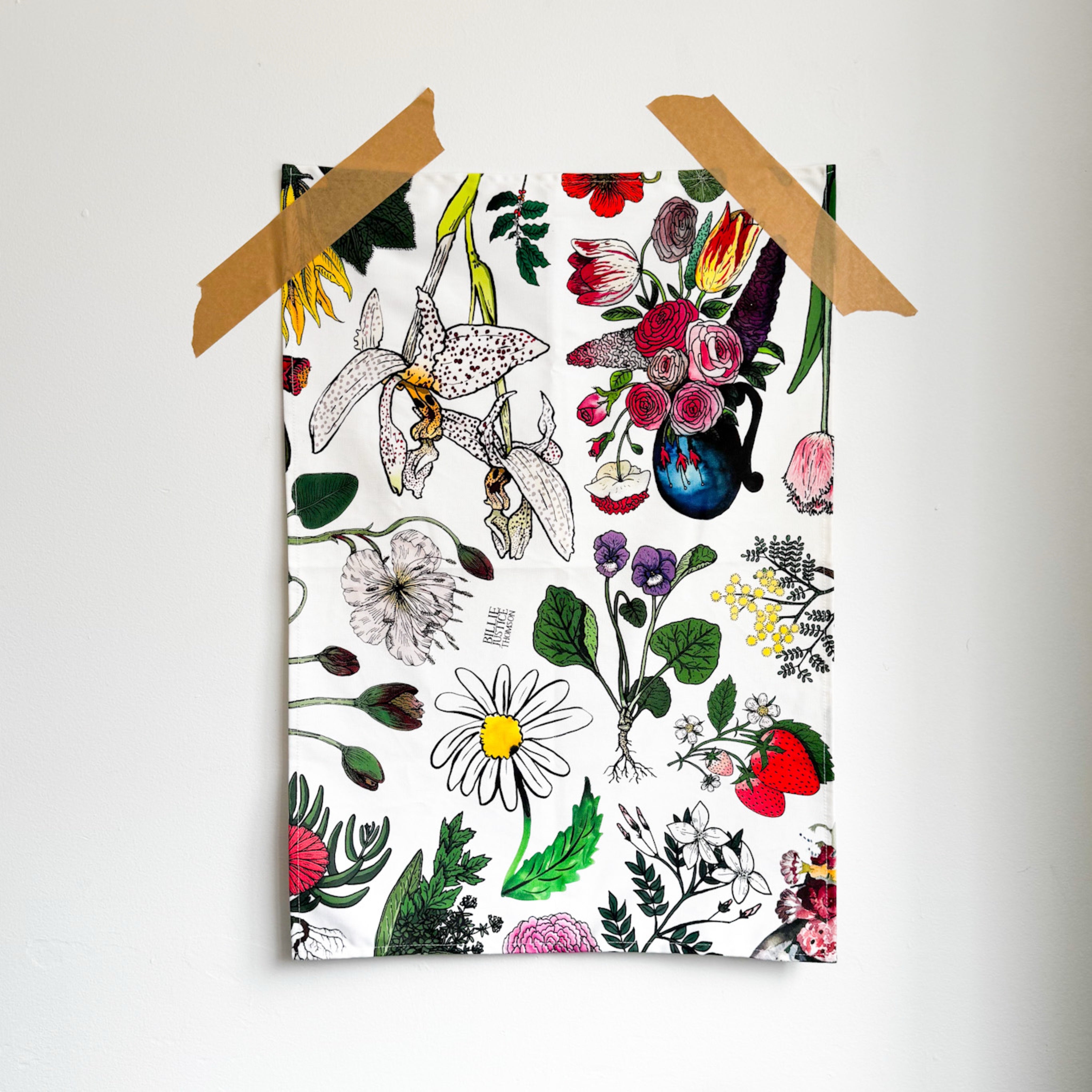 *** PRE-ORDER***** BJT towel All the Flowers